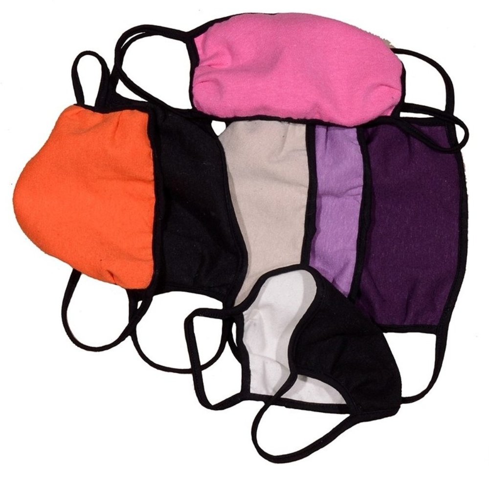 Reusable Face Mask – Hemp & Organic Cotton Fabric - Picture 1 of 6